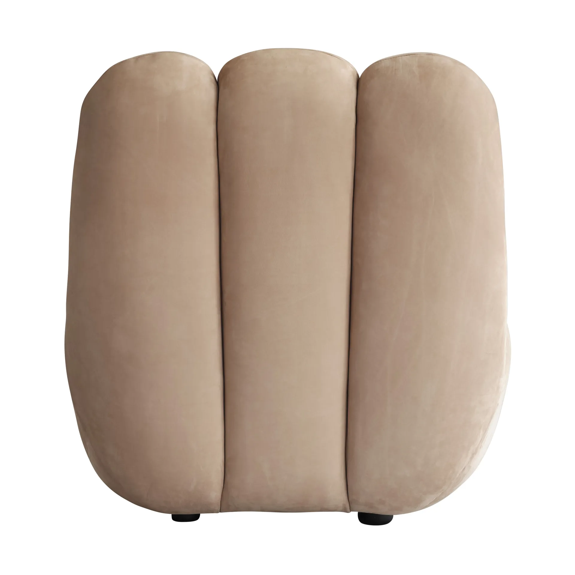 Toe lounge chair, Nubuck 101 Copenhagen