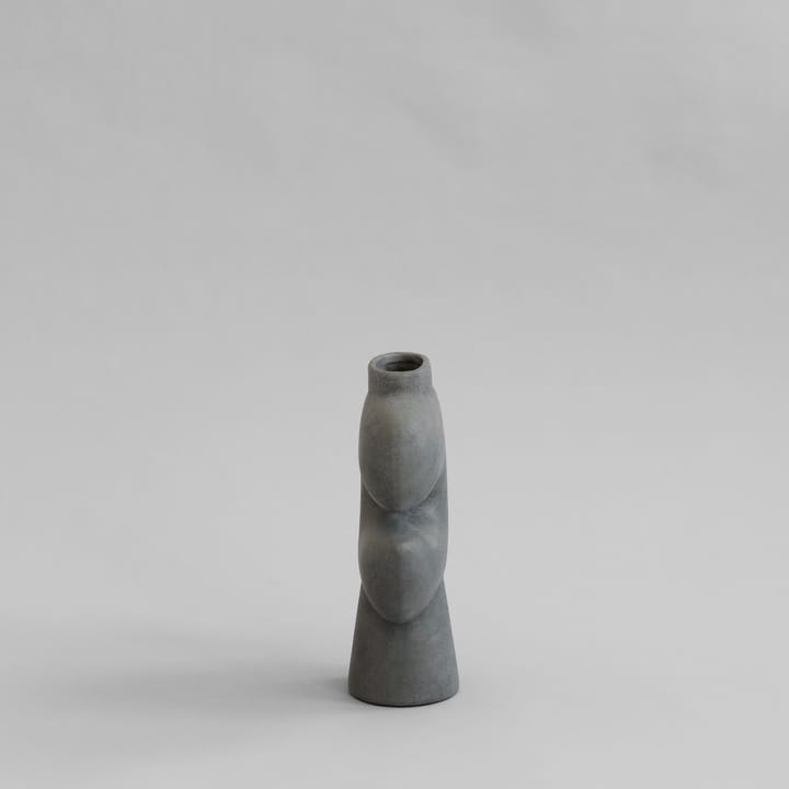 Tribal vase medio, Dark grey 101 Copenhagen