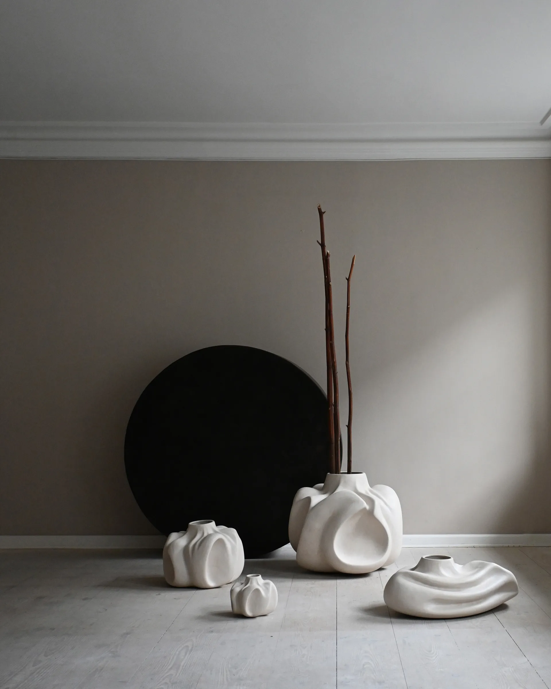 Wabi Wide vase 23 cm, Birch 101 Copenhagen