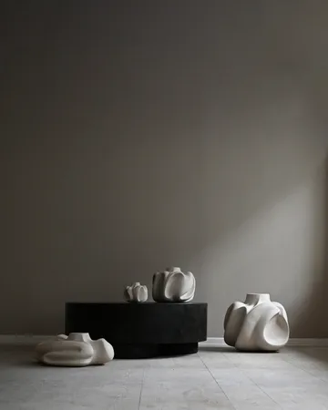 Wabi Wide vase 23 cm - Birch - 101 Copenhagen