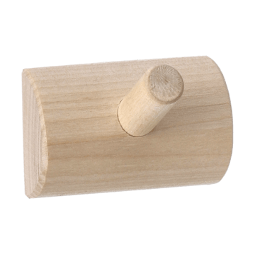 Allsarp hook rack 1 hook - Birch - 1898