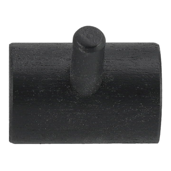 Allsarp hook rack 1 hook - Black-painted birch - 1898