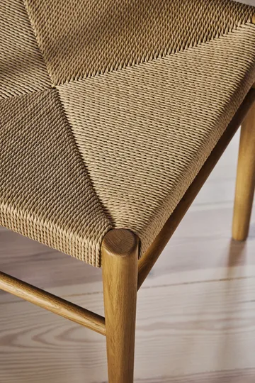 Fridhem dining chair - Papercord-laquered oak - 1898