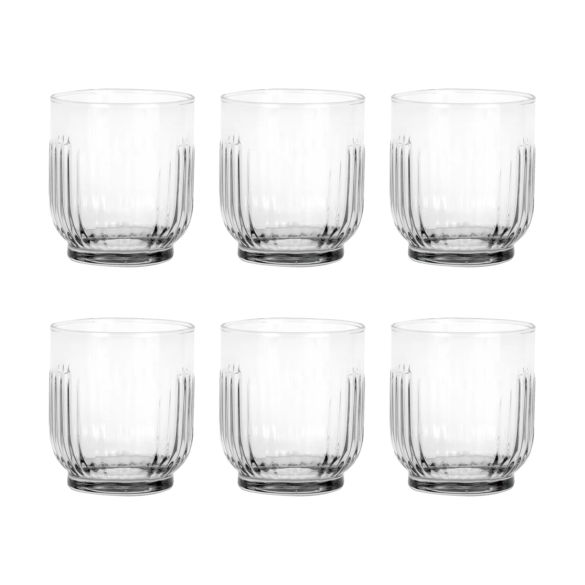 Aida drinking glass 33 cl 6 pieces, Clear Aida