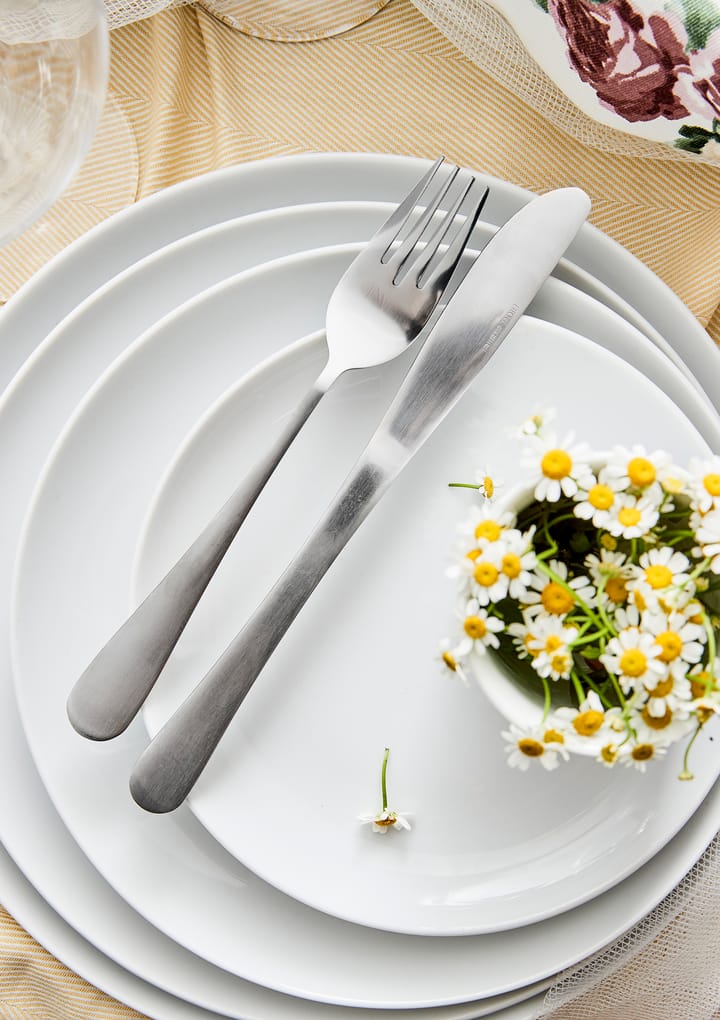 Atelier matte plate Ø25 cm 4-pack
, Superwhite Aida