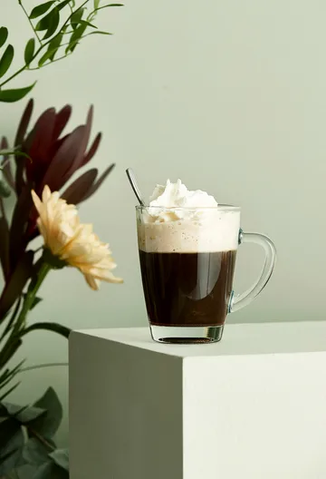 Café coffee glass 30 cl - Clear - Aida