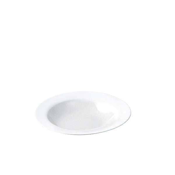 Café deep plate Ø22 cm 4-pack - White - Aida