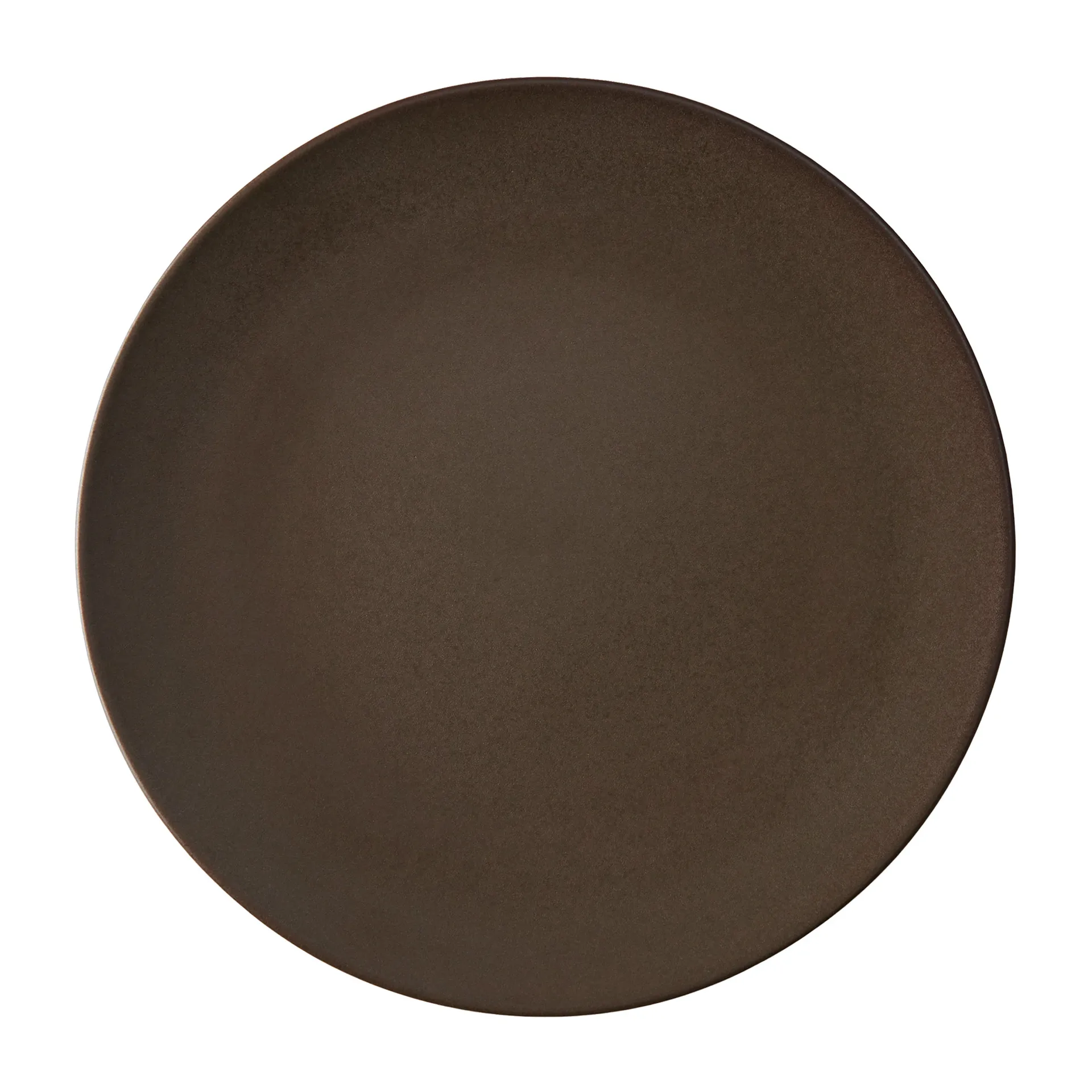 Ceramic Workshop small plate Ø19.5 cm, Chestnut-matte brown Aida