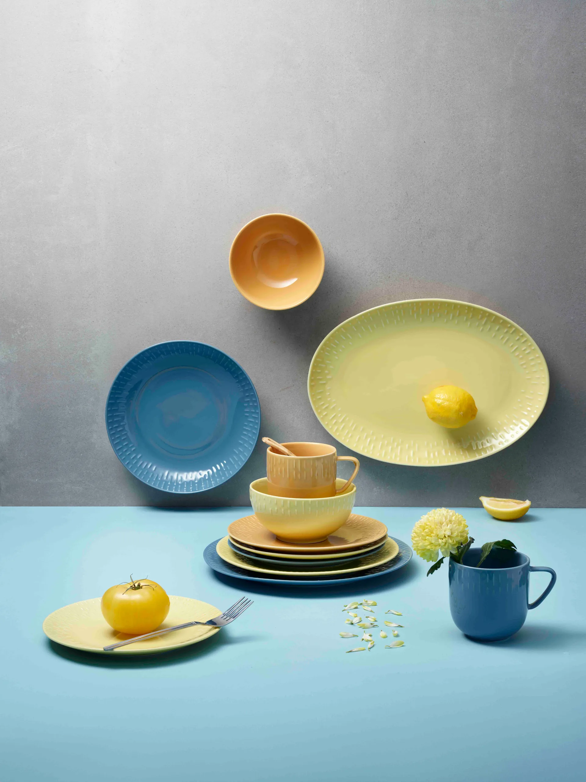 Confetti bowl, Mustard, Ø14 cm Aida