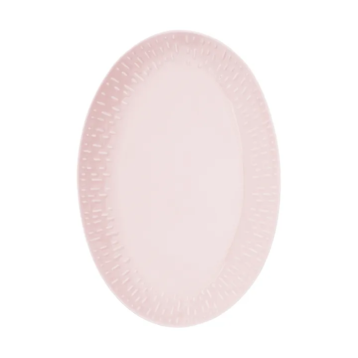 Confetti oval platter - Candyfloss, 25.5x36 cm - Aida