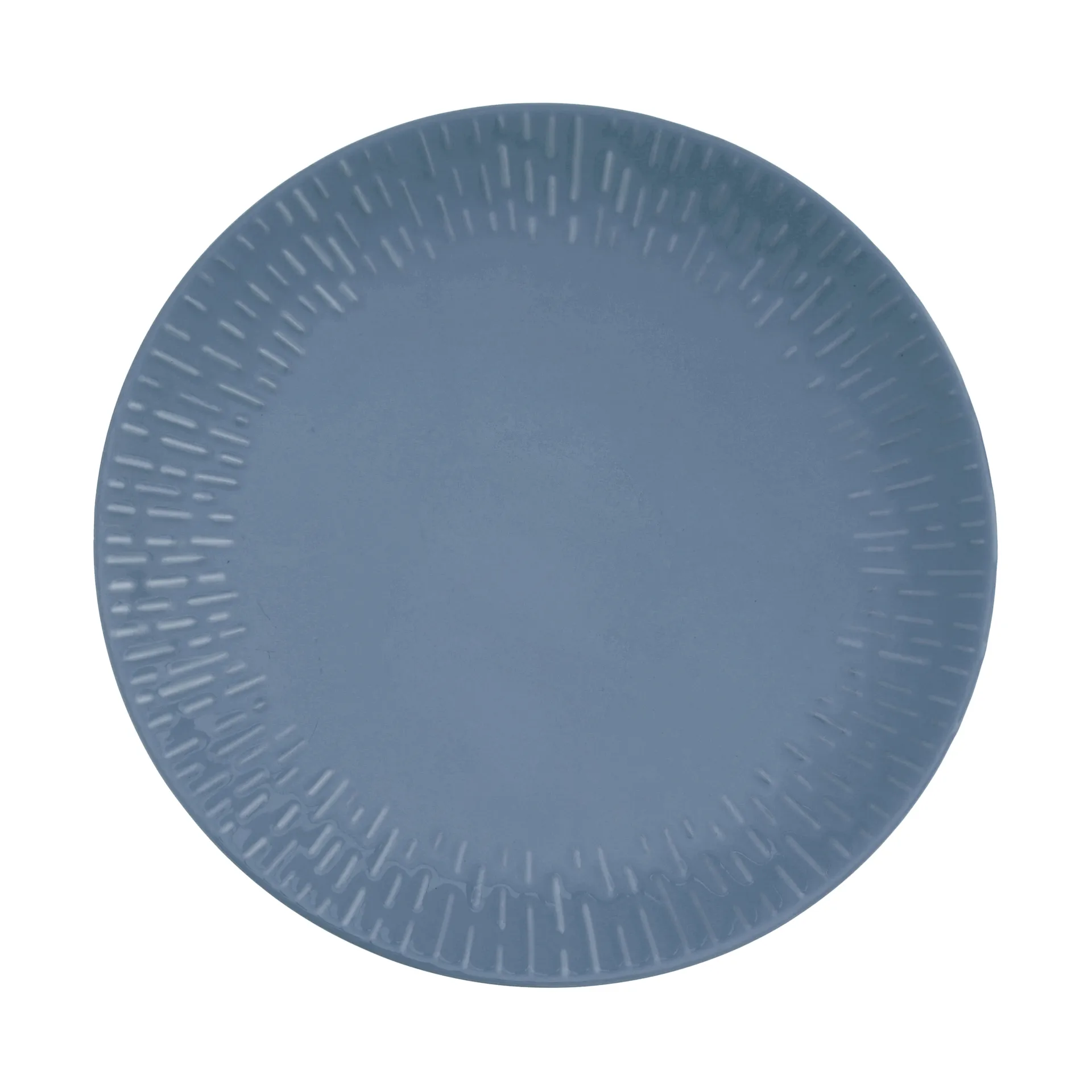 Confetti plate, Blueberry, Ø27.5 cm Aida