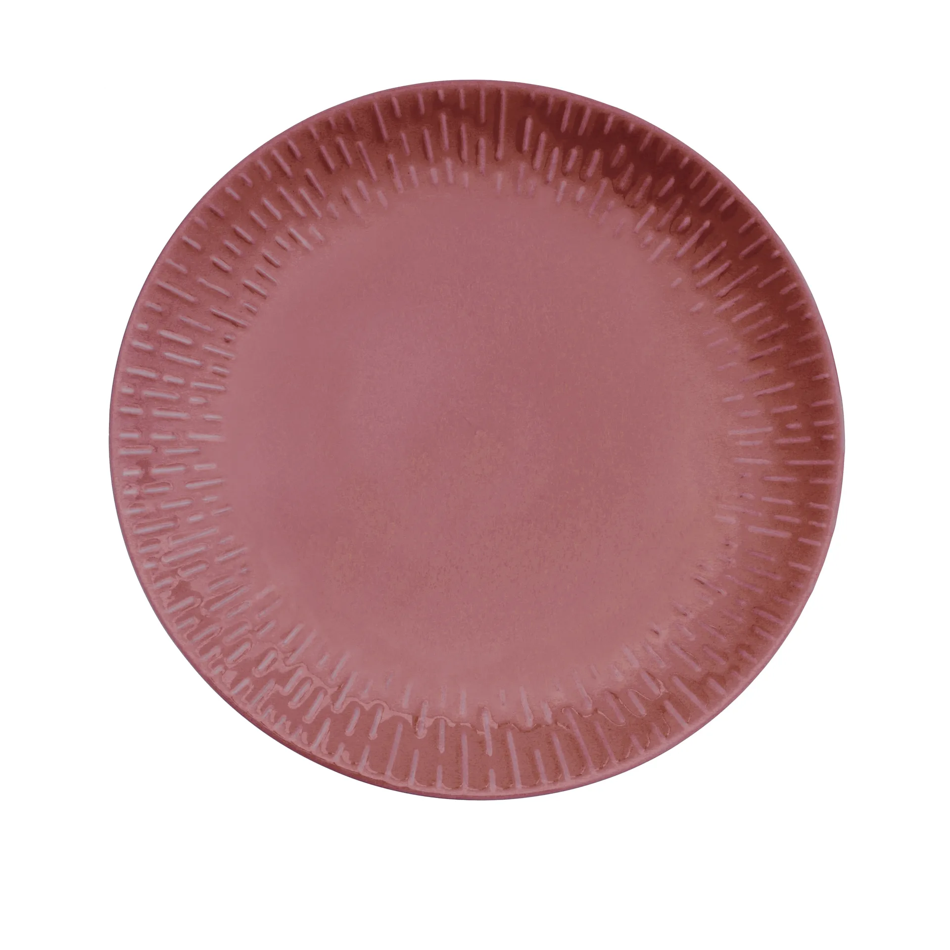 Confetti plate, Bordeaux, Ø27.5 cm Aida