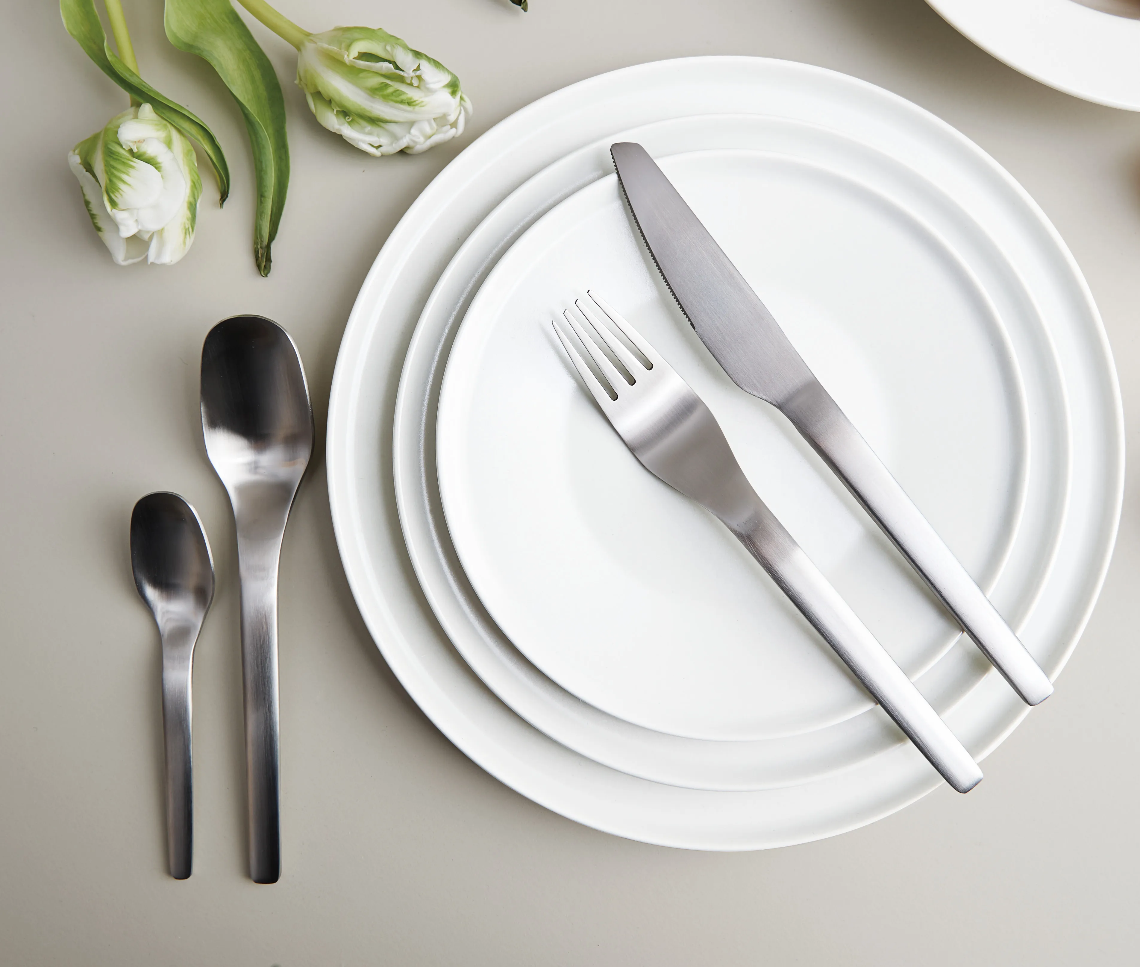 Heath Ceramics】Muir Flatware x 3