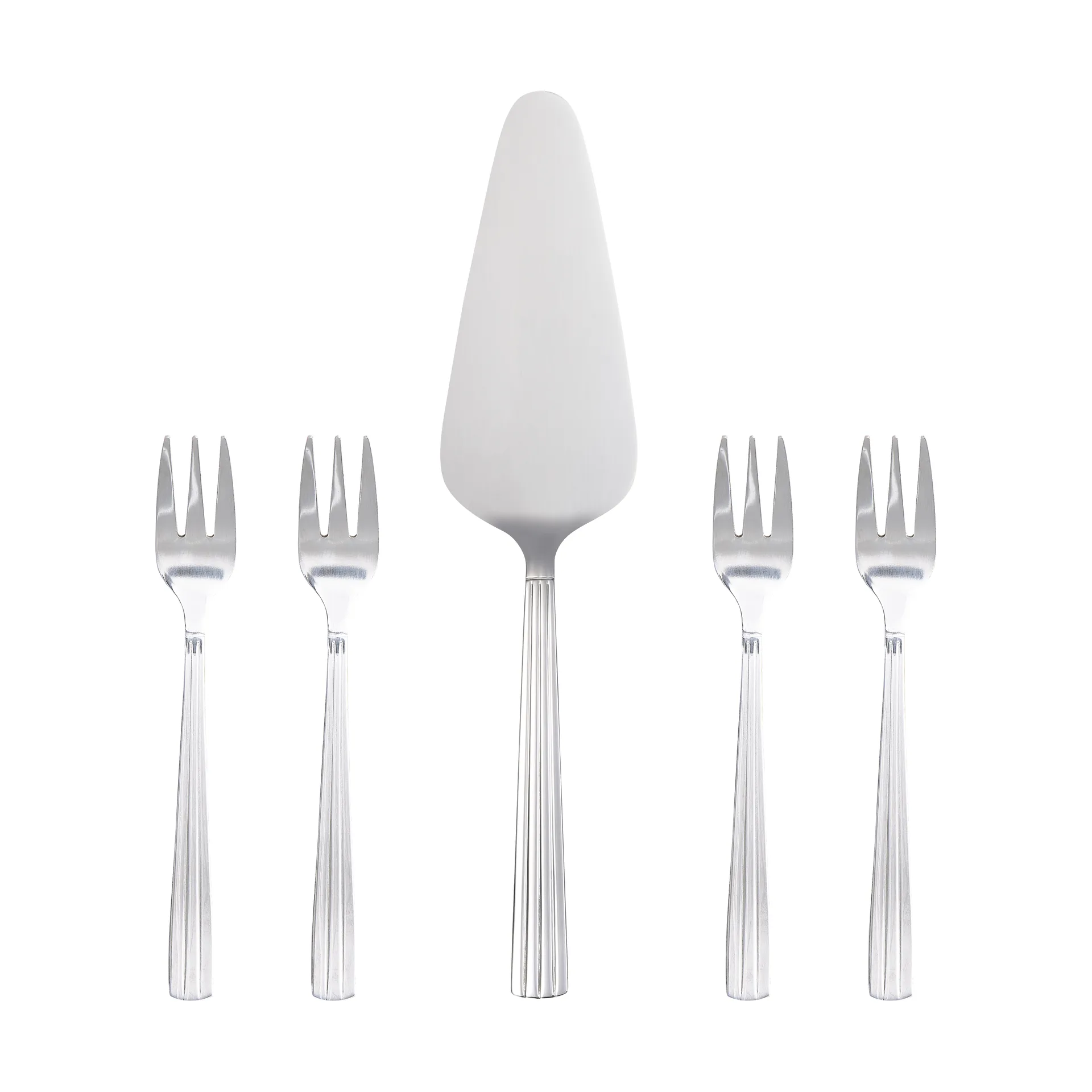 Groovy cake utensils set 5 pieces, Stainless steel Aida