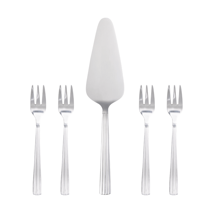 Groovy cake utensils set 5 pieces - Stainless steel - Aida