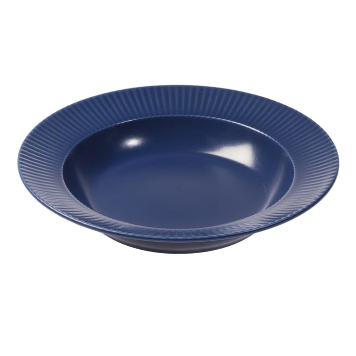 Groovy deep plate Ø 23 cm - Blue - Aida
