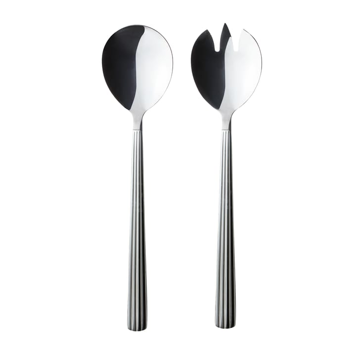 Groovy salad set 2 pieces - stainless steel - Aida