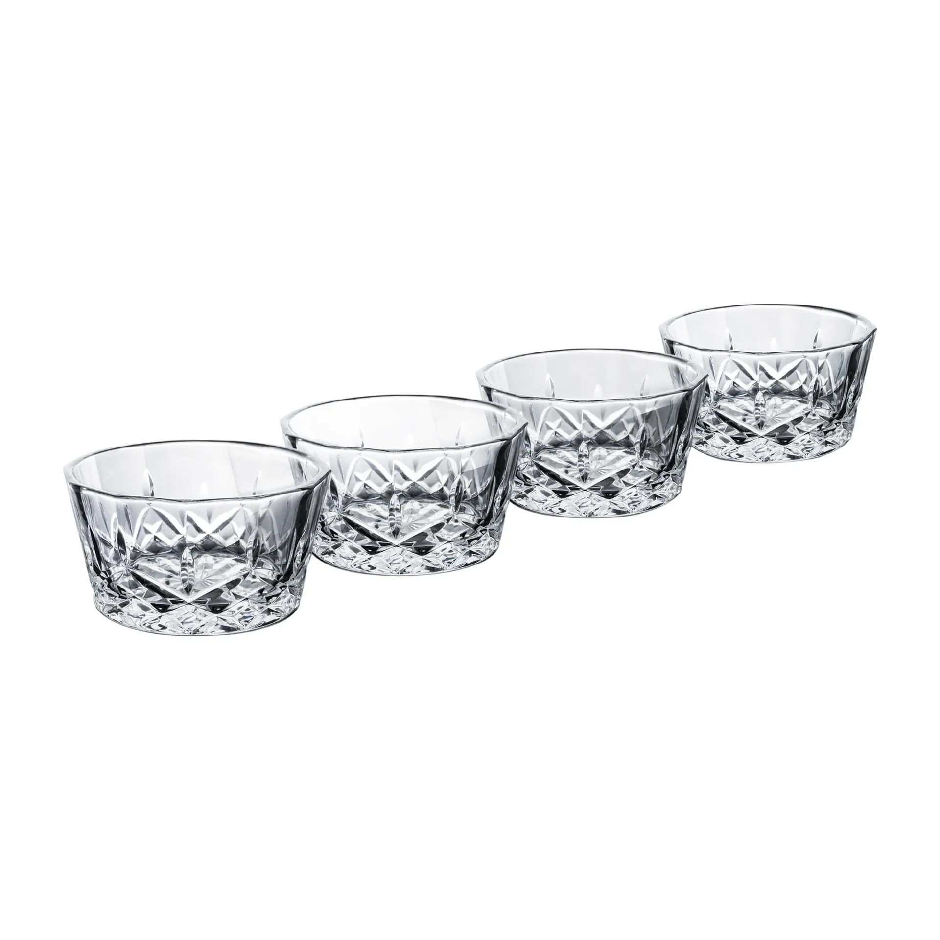Harvey bowl Ø11,5 cm 4-pack, Clear Aida