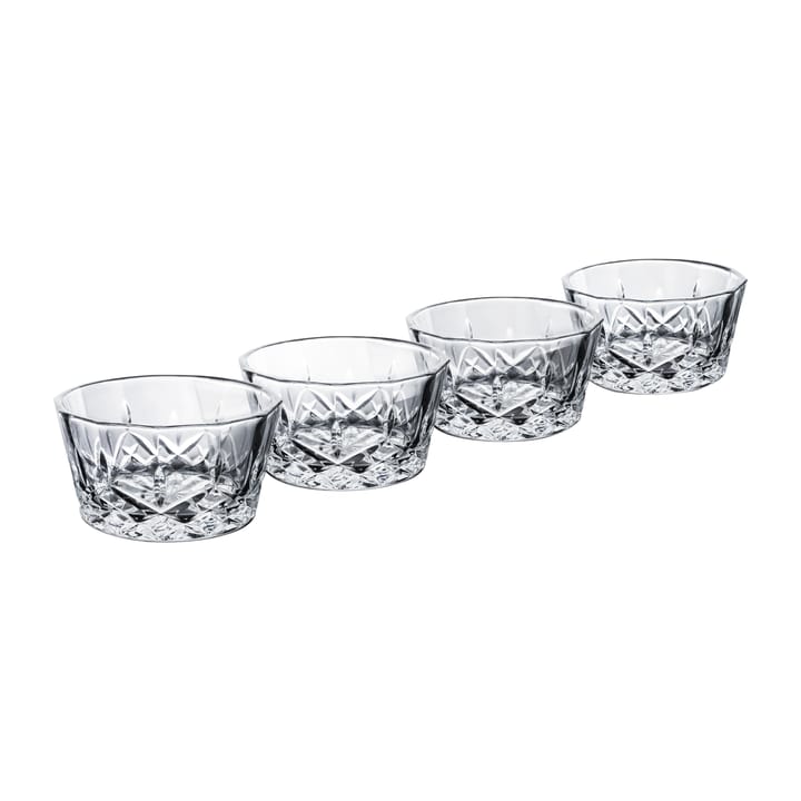 Harvey bowl Ø11,5 cm 4-pack - Clear - Aida