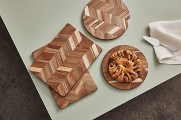 Herringbone cutting board 28x38 cm - Acacia - Aida