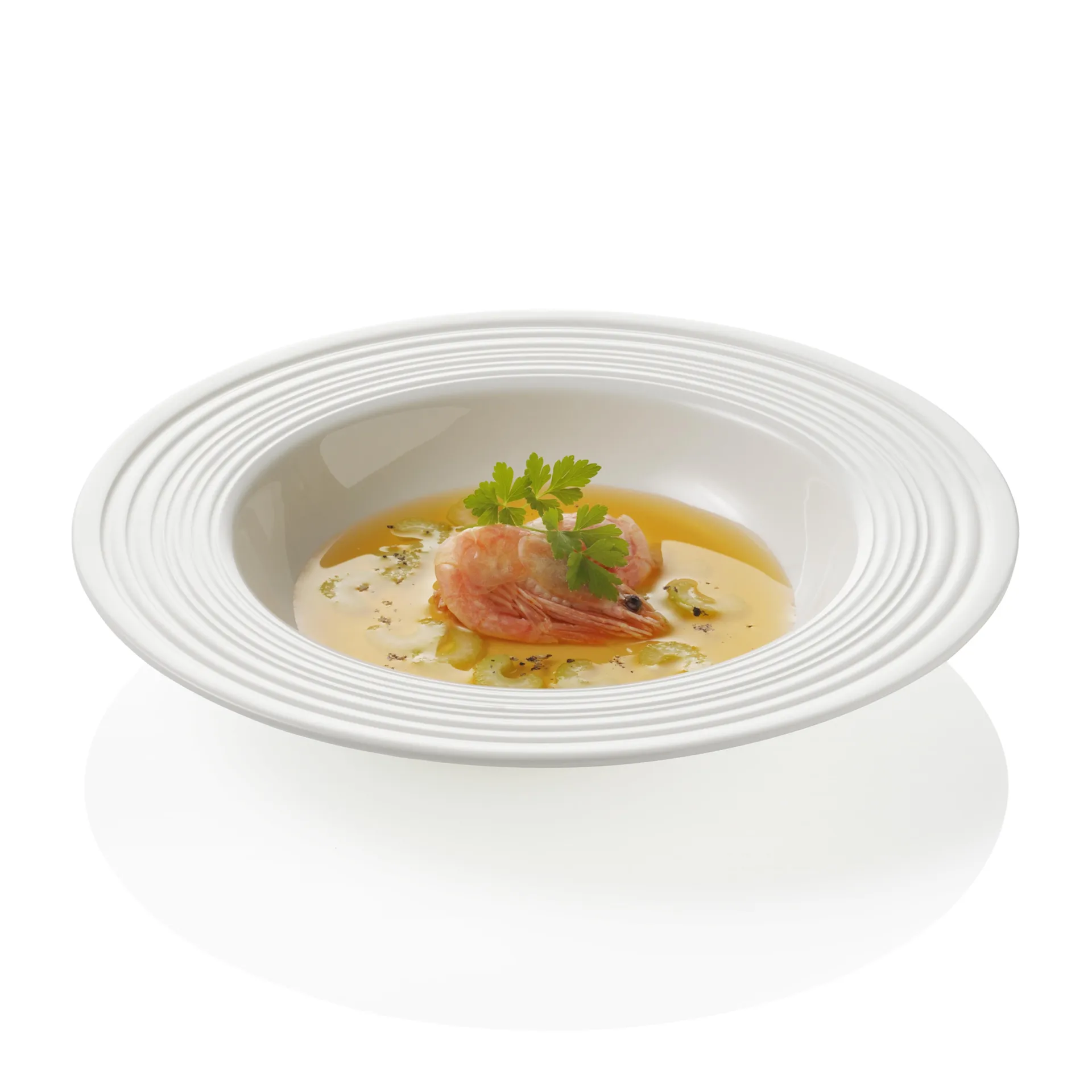 Passion soup plate 4-pack, Ø 23 cm Aida