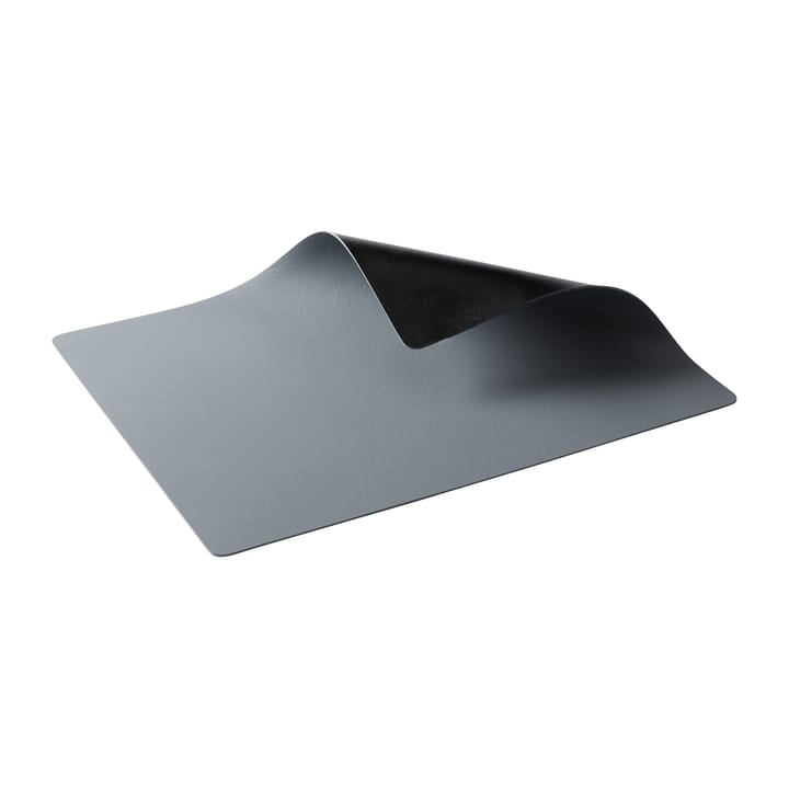 Quadro placemat doublesided 35x39 cm - Black-grey - Aida