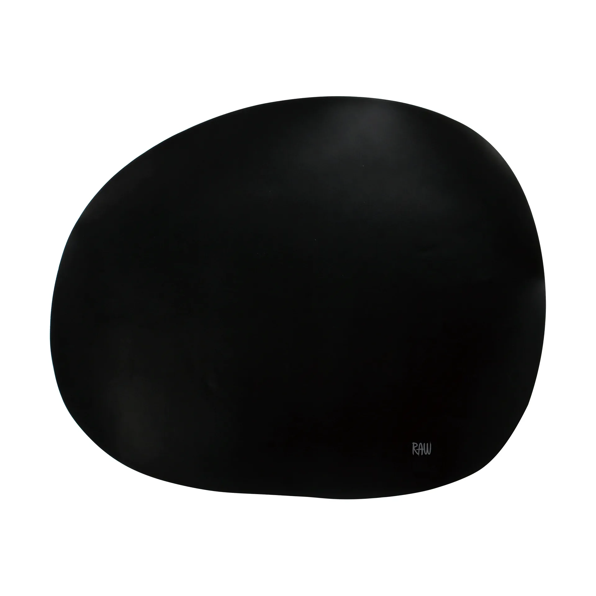 Raw creative placemat silicone 41x33.5 cm, Black Aida