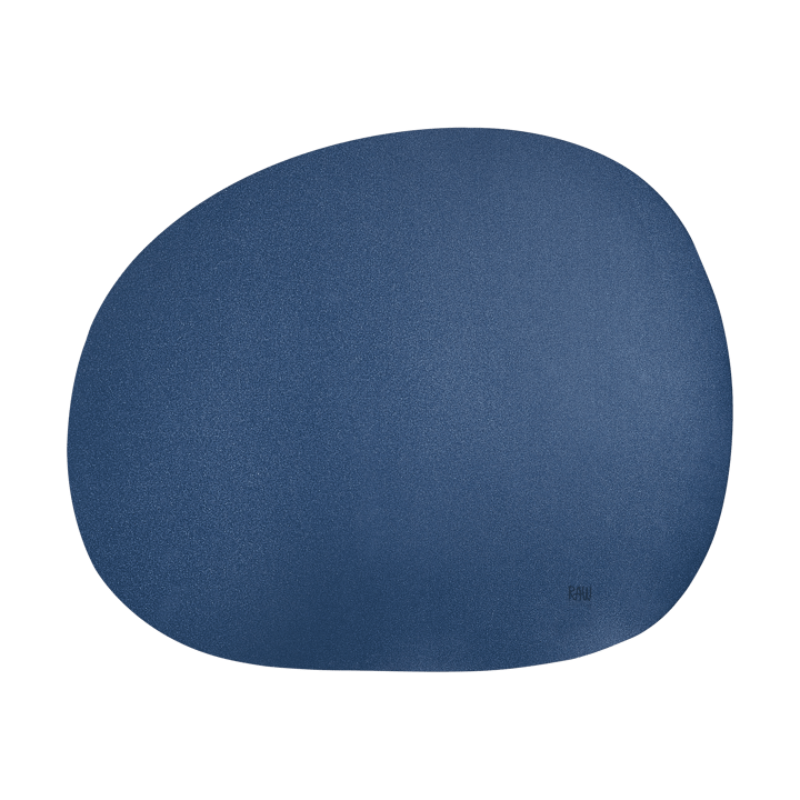 Raw creative placemat silicone 41x33.5 cm - Dark blue - Aida