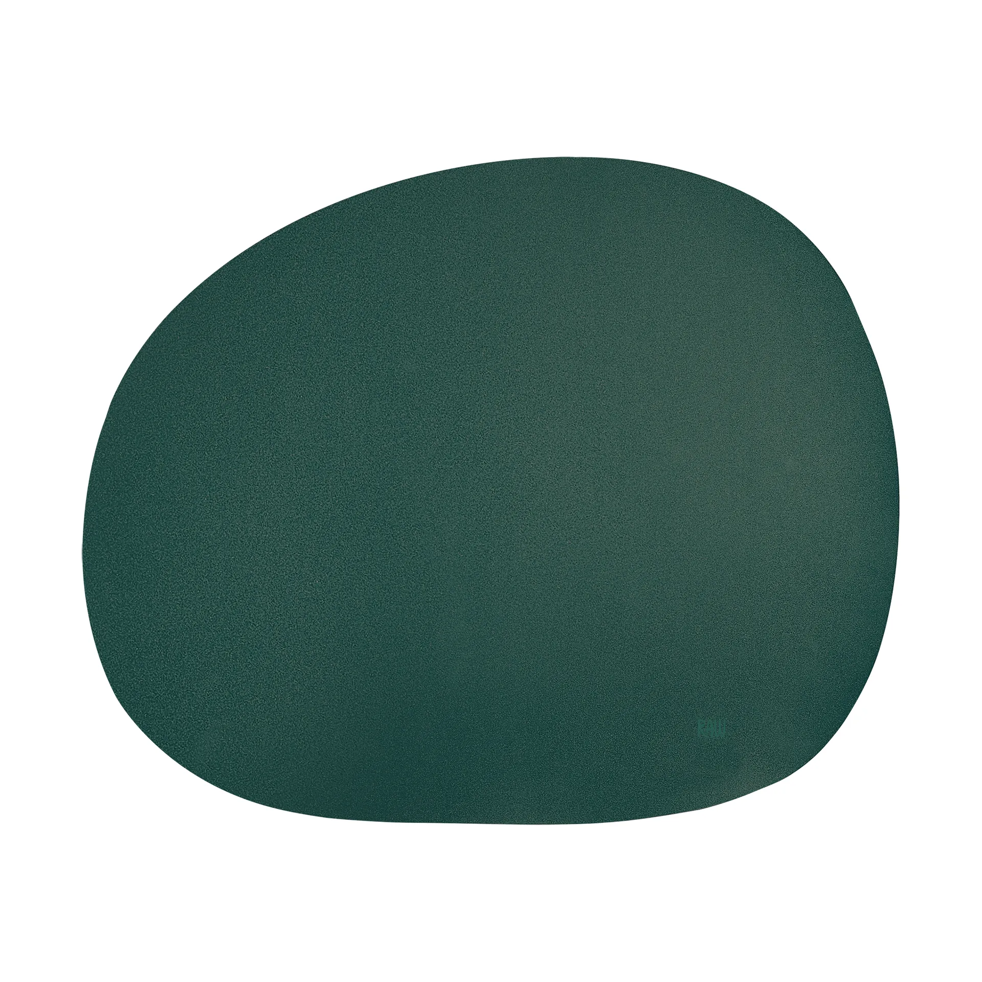 Raw creative placemat silicone 41x33.5 cm, Dark green Aida