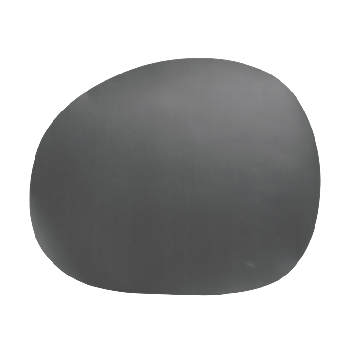 Raw creative placemat silicone 41x33.5 cm - Grey - Aida