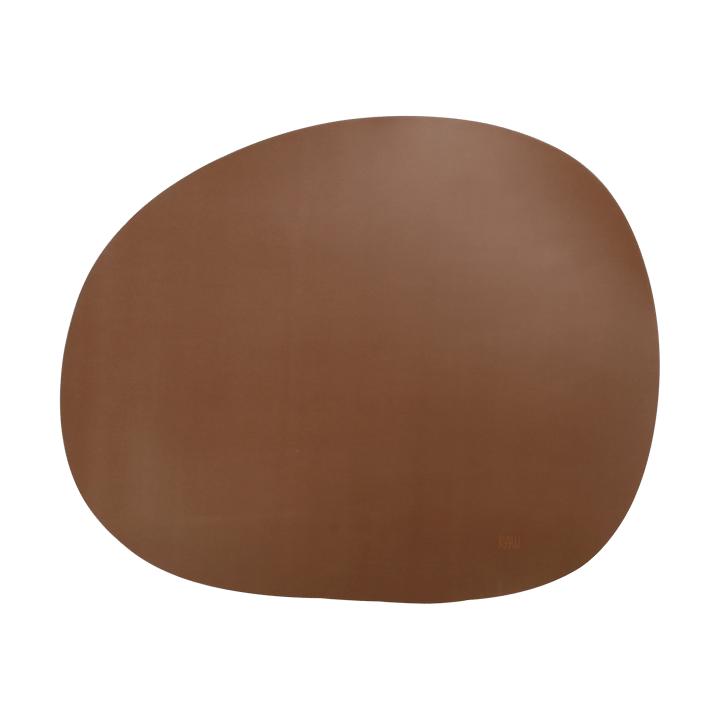 Raw creative placemat silicone 41x33.5 cm - Mocca - Aida