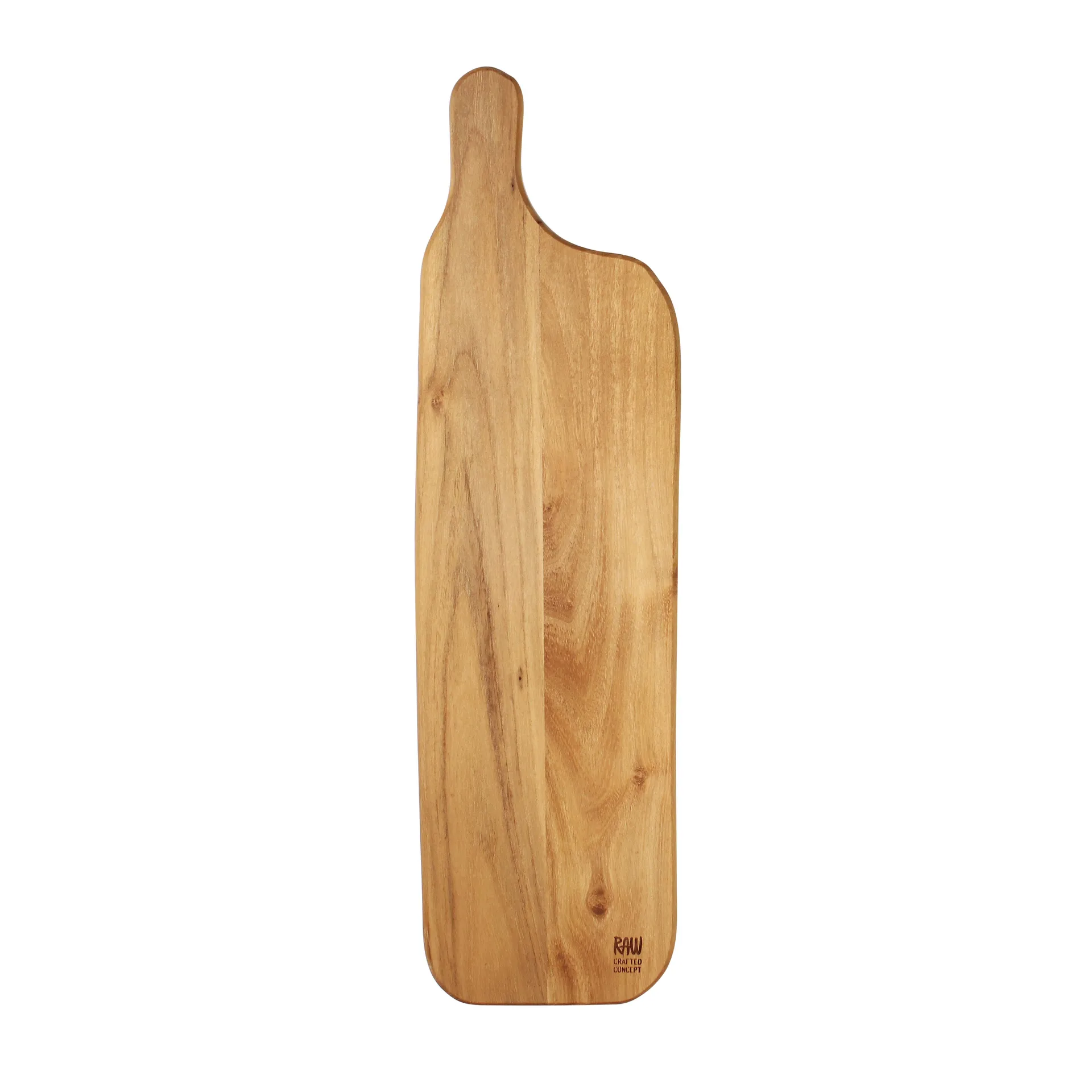 Raw cutting board teak, 50x14 cm Aida