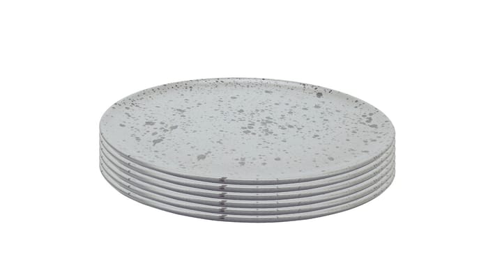 Raw Dinner plate Ø28 cm 6-pack - Gray - Aida