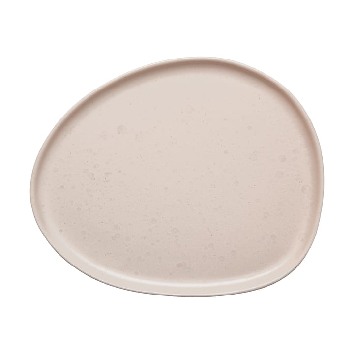 Raw Organic lunch plate 24x21 cm - Nordic Nude - Aida