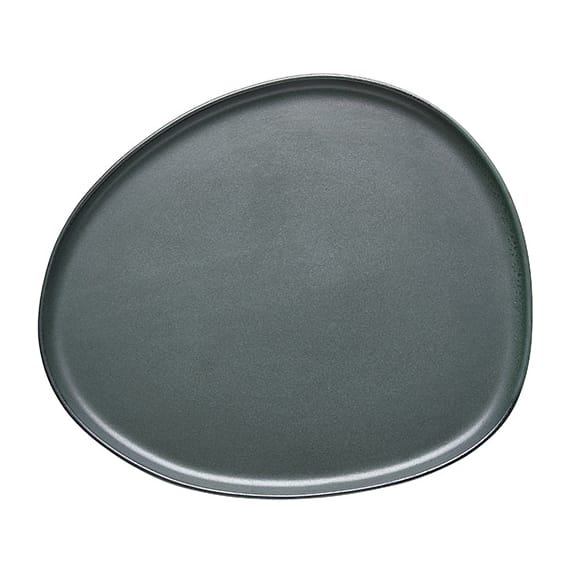 Raw Organic plate 29x25 cm, Northern Green Aida