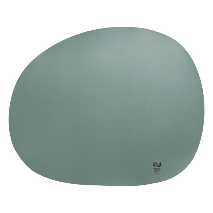 Raw placemat 41 x 33.5 cm, green Aida