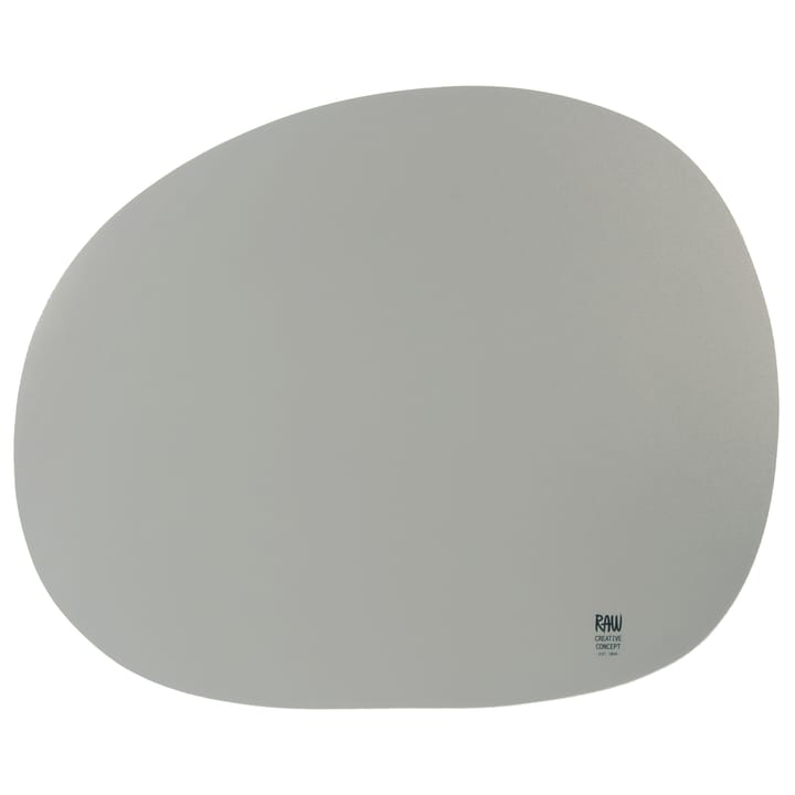 Raw placemat 41 x 33.5 cm, light grey Aida