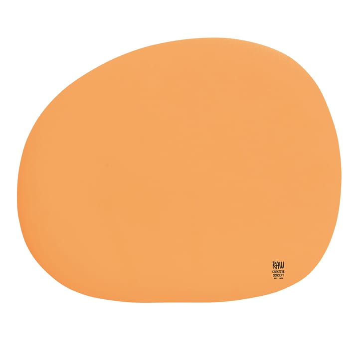 Raw placemat 41 x 33.5 cm, Pumpkin yellow Aida