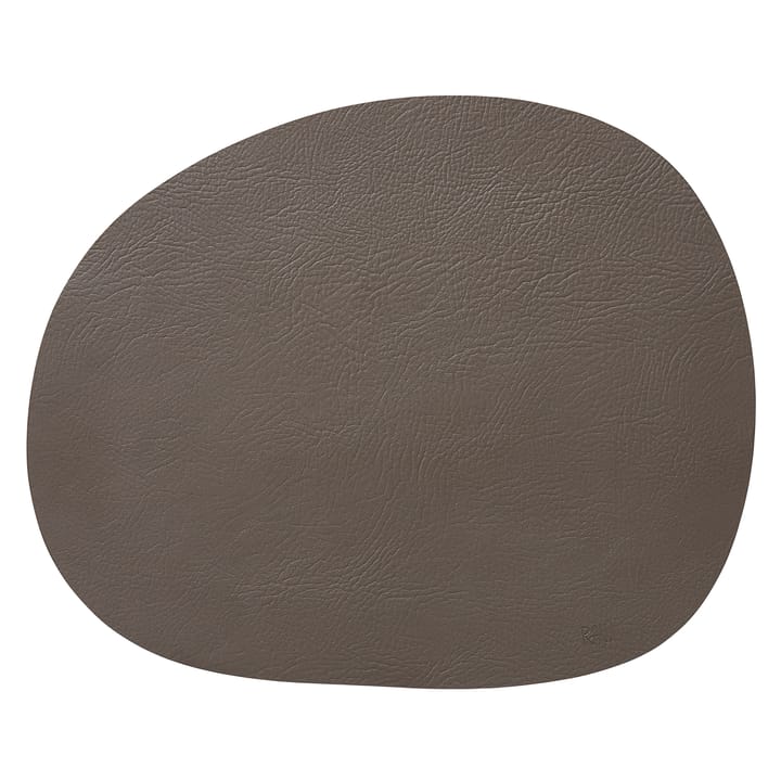 Raw placemat leather, Clay buffalo Aida