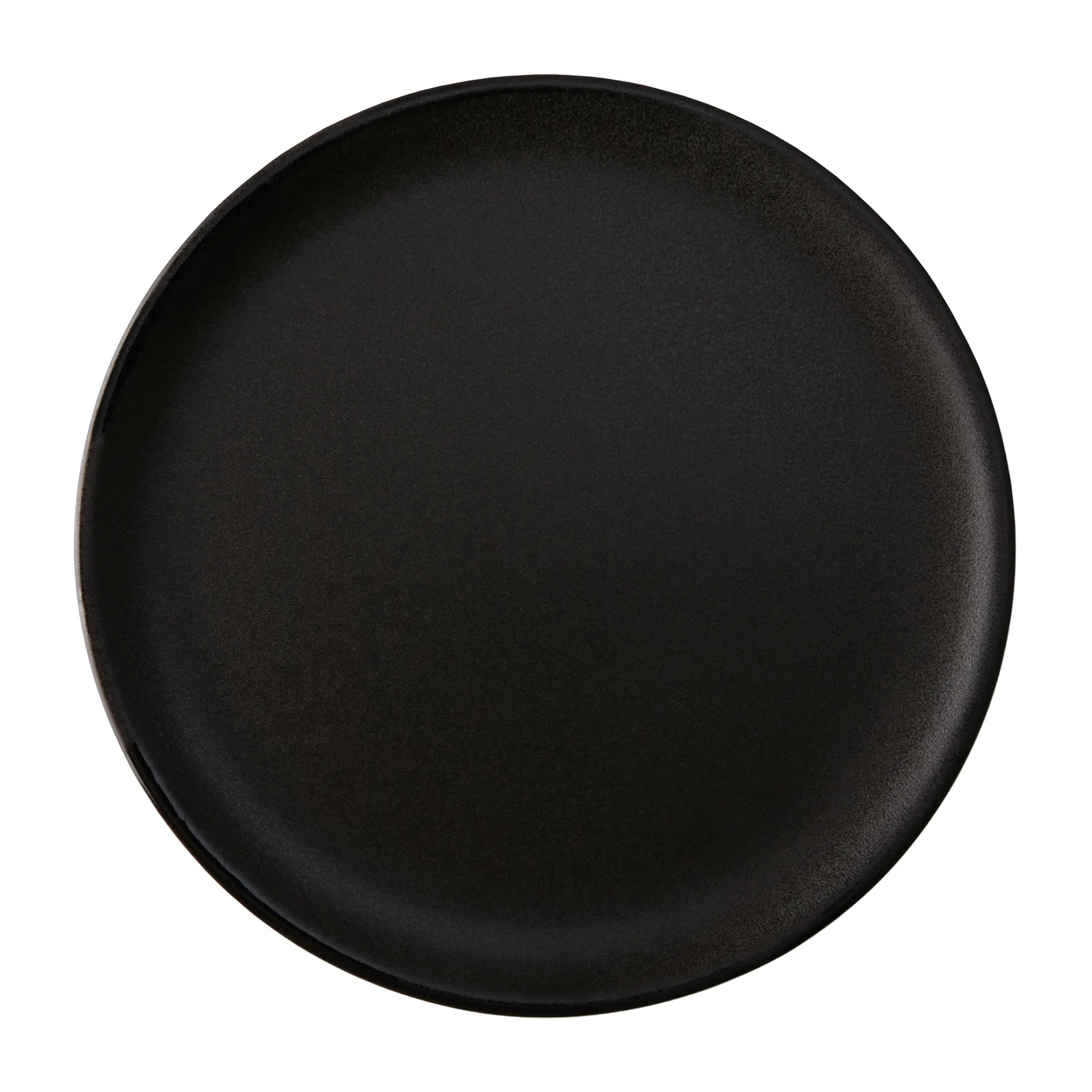 Raw plate Ø20 cm, Titanium black Aida