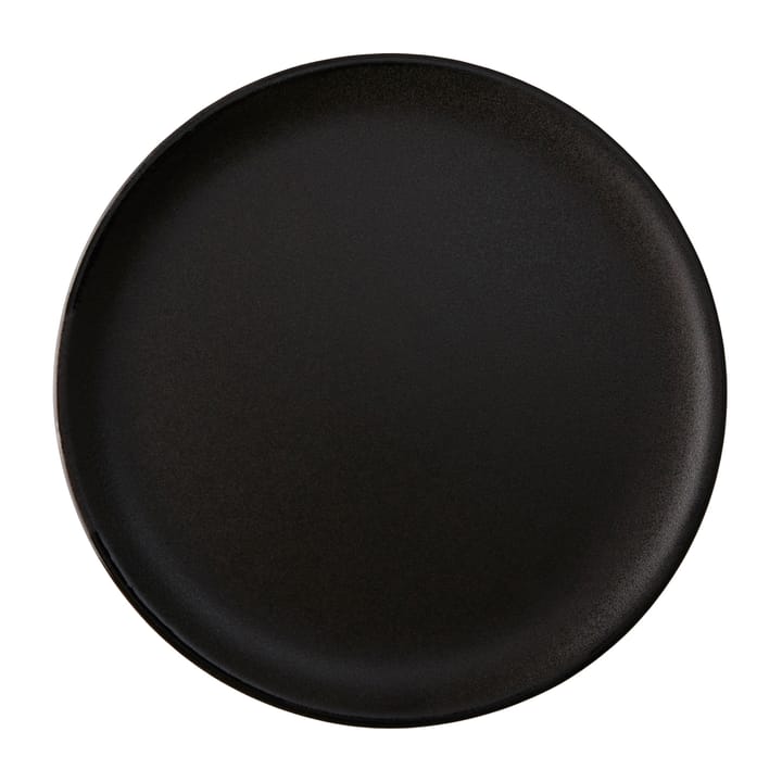Raw plate Ø20 cm, Titanium black Aida