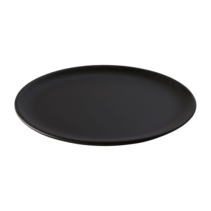 Raw plate Ø20 cm, Titanium black Aida