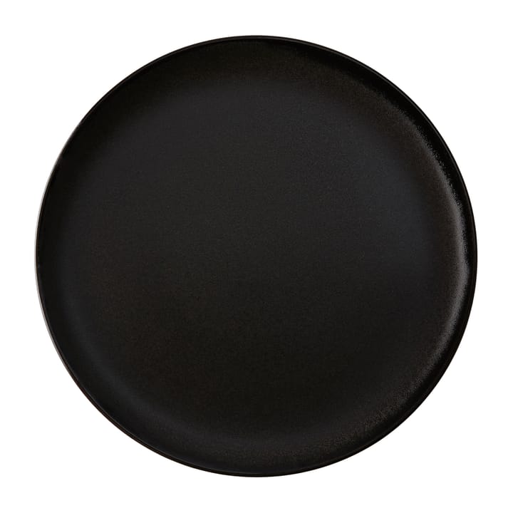 Raw plate Ø23 cm, Titanium black Aida