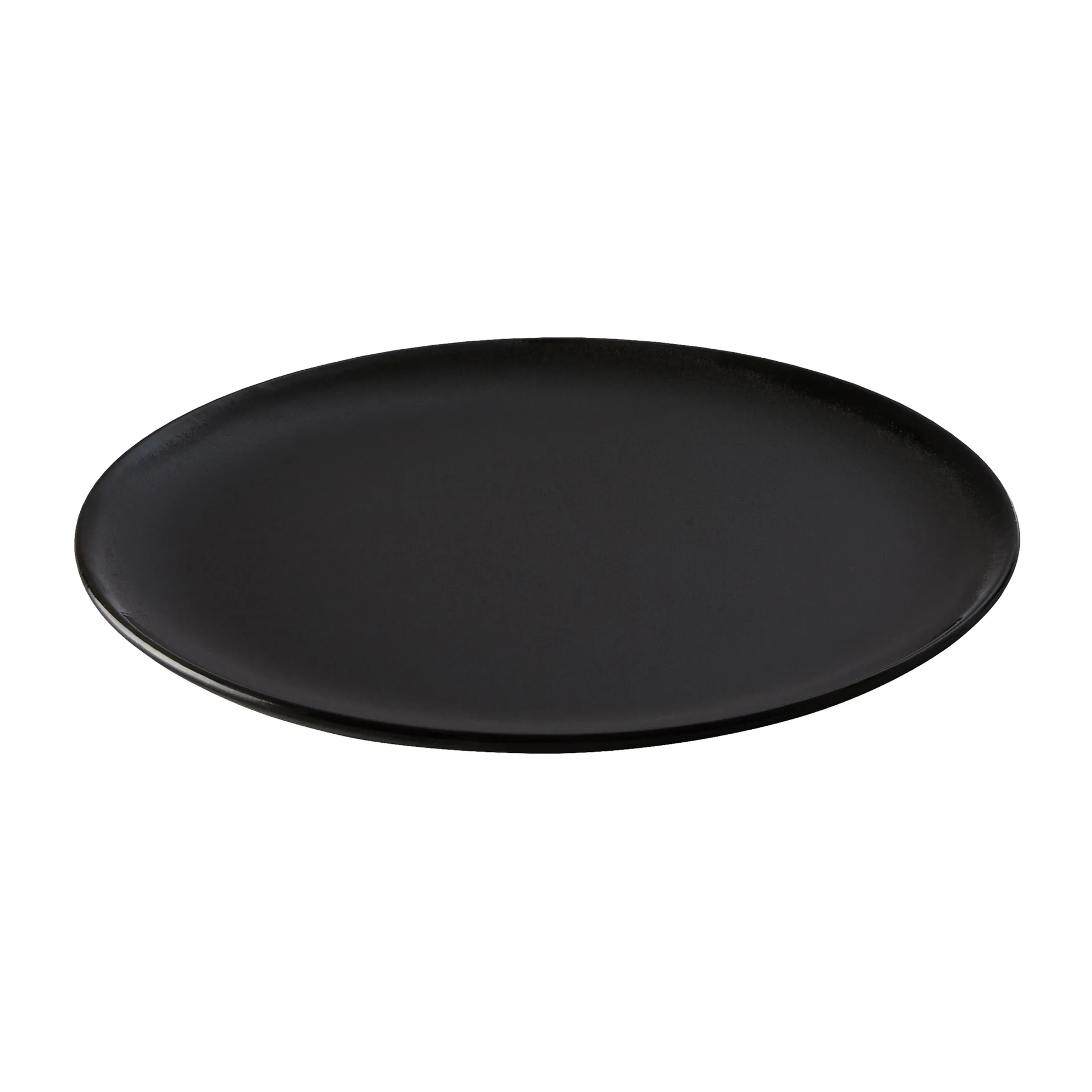 Raw plate Ø23 cm, Titanium black Aida