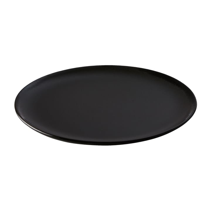Raw plate Ø23 cm, Titanium black Aida