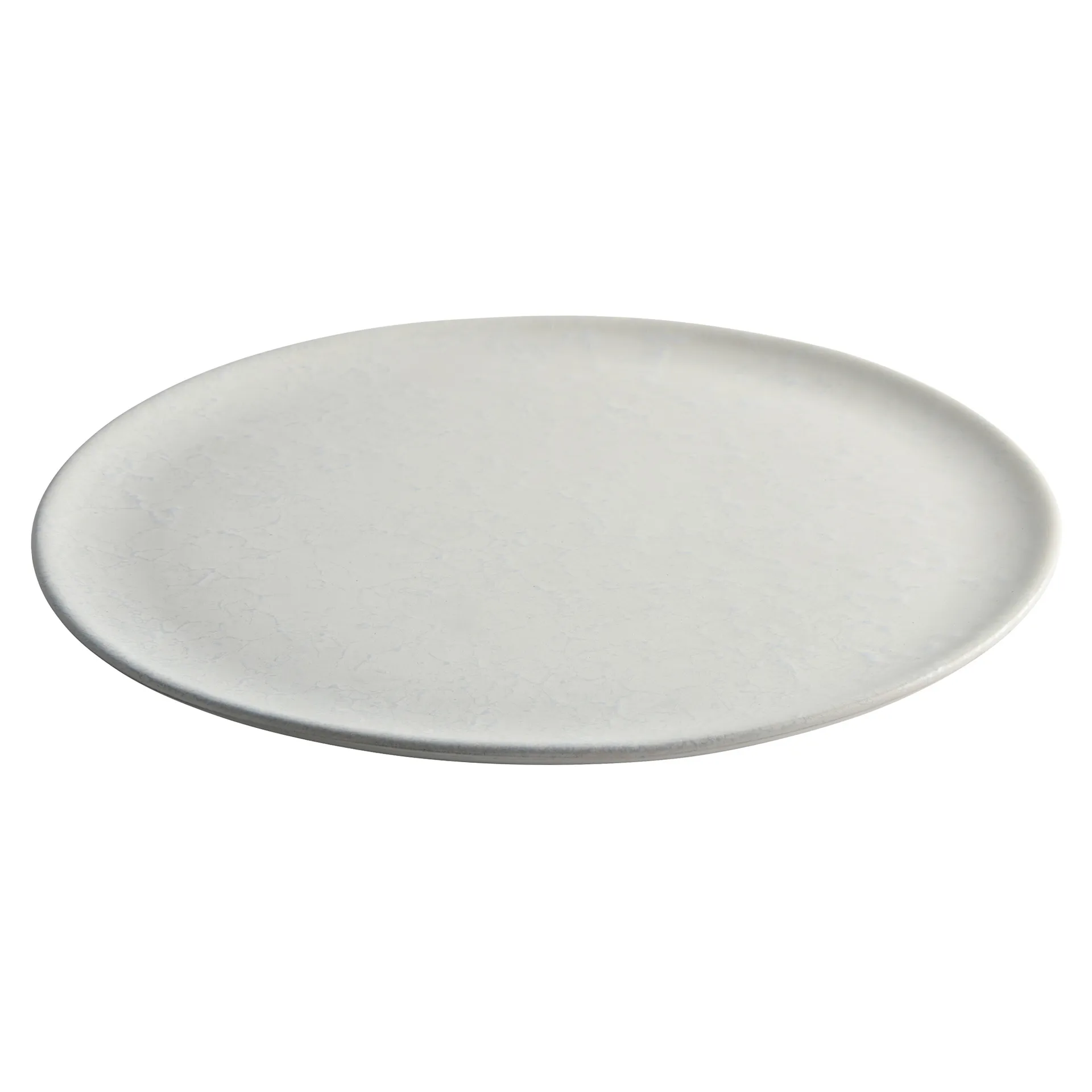 Raw plate Ø28 cm, Arctic white Aida