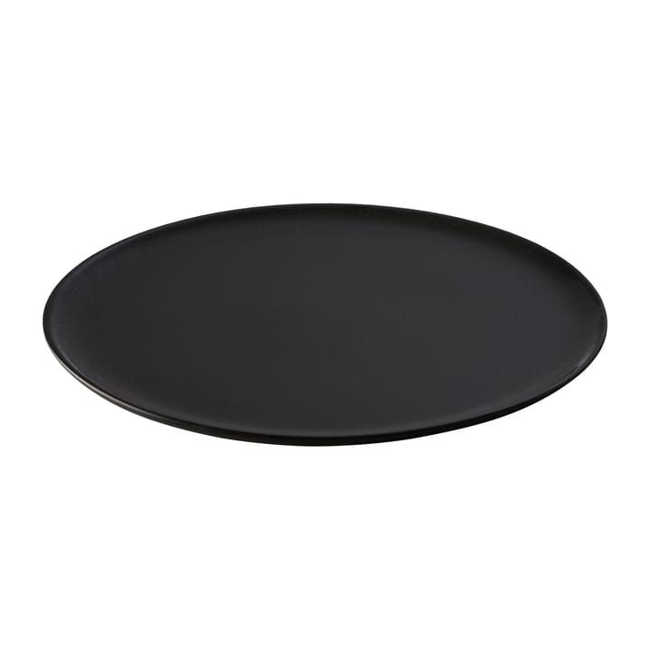 Raw plate Ø28 cm, Titanium black Aida