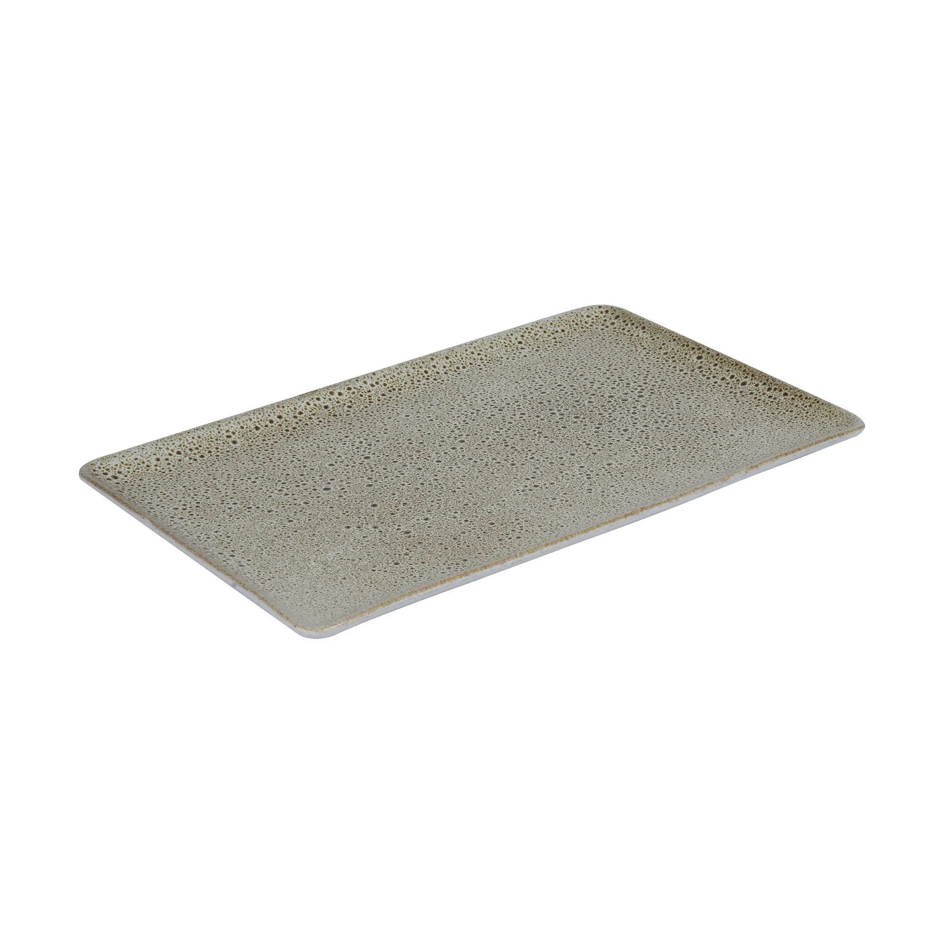 Raw plate 31.5x20 cm, Sandy beige Aida