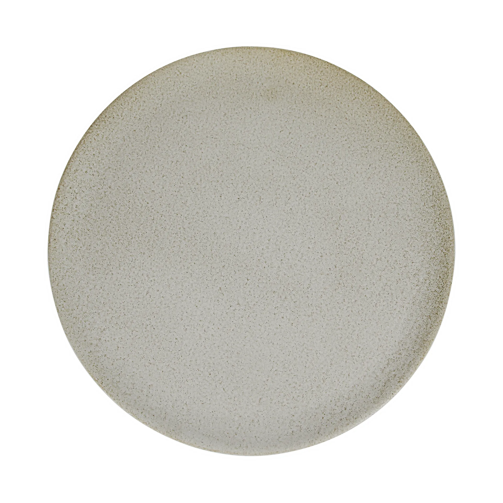 Raw plate Ø34 cm, Sandy beige Aida