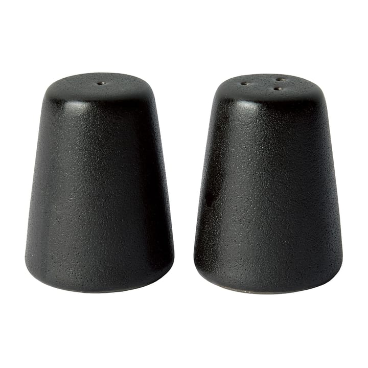 Raw salt and pepper set, Titanium Black Aida